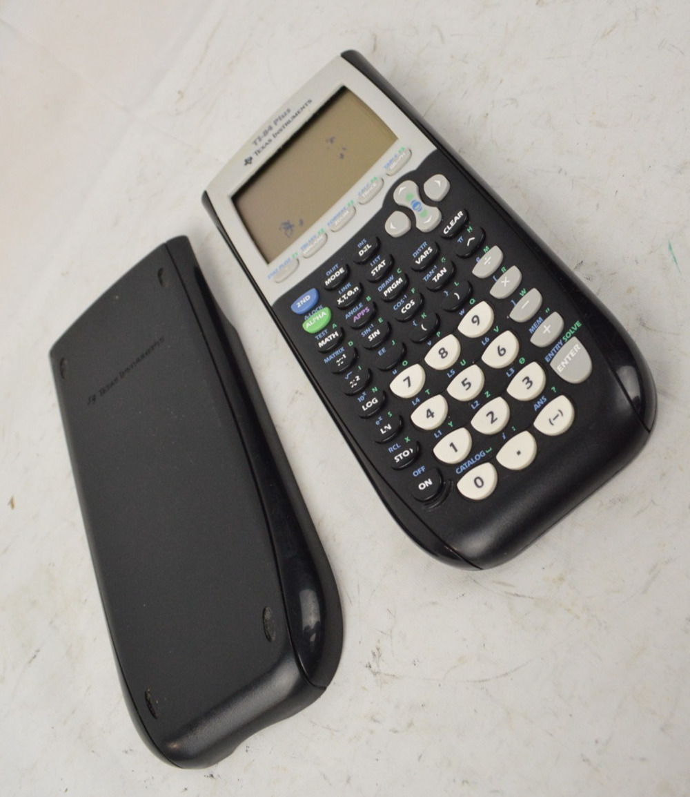 Texas Instruments TI-84 Plus Graphing Calculator w/ Slide Cover